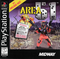 Area 51 PAL Playstation PAL box art